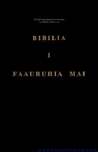 Bibilia I Faauruhai Mai by F. Edward Butterworth