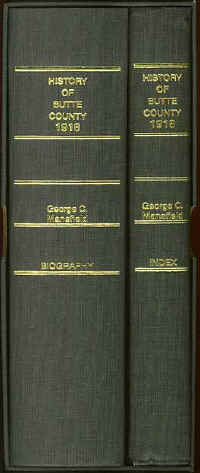 History of Butte County 1918 (reprint) by George C. Mansfield